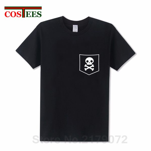 

pocket goonies t shirts men never say die tees the goonies of astoria t-shirt pirate skeleton tshirt one piece pirate king shirt