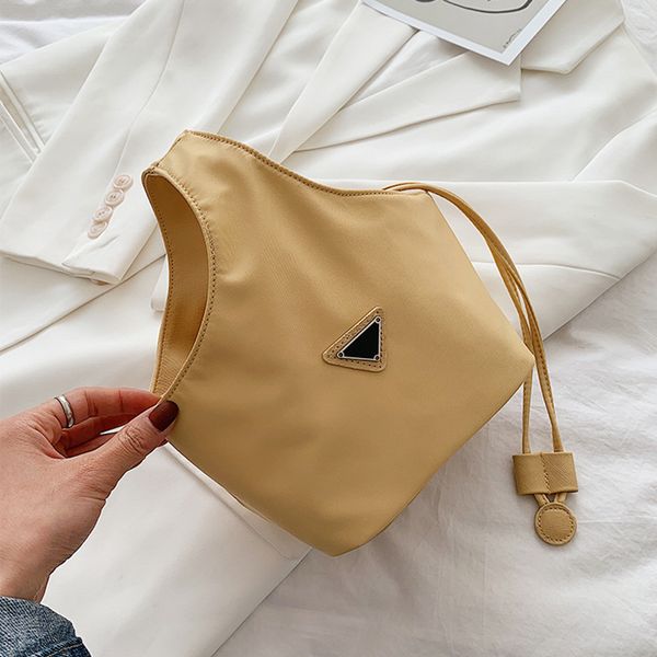 

women 2020 new mini clutch handbag designer bucket hand bags female small purse drawstring wrist bag creative bolsa
