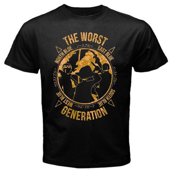 

one piece worst generation anime luffy japan anime pirate 2019 summer fashion cotton short sleeve o-neck cool t shirt