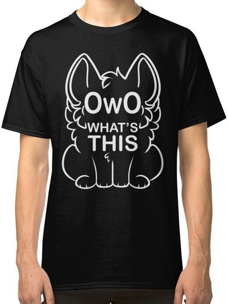 

owo what's this black tees t-shirt clothing new funny tee shirt
