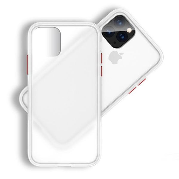 

shockproof case for iphone 11 pro max 7 8 plus x xr xs max silicone translucent matte phone cover for iphone 6s case