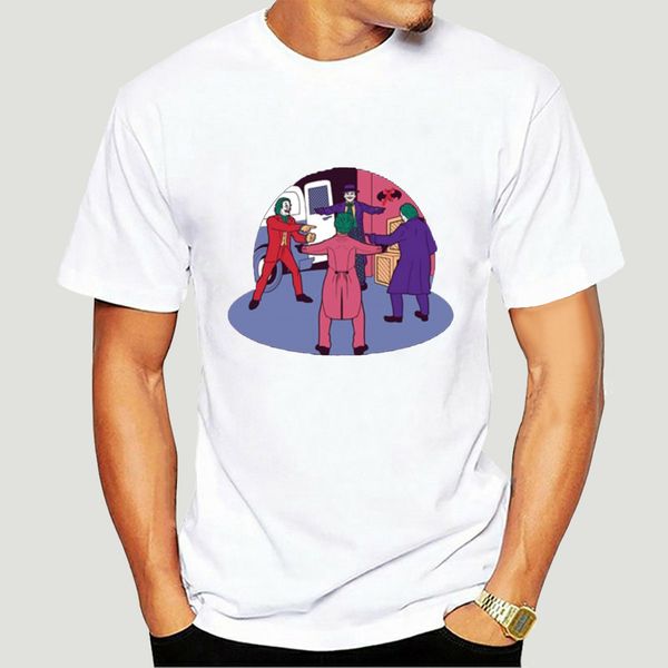 

ужас фильмы joker tshirt dc comics суперзлодей t shirt цифровая печать высокого качества с коротким рукавом футболки -0235a