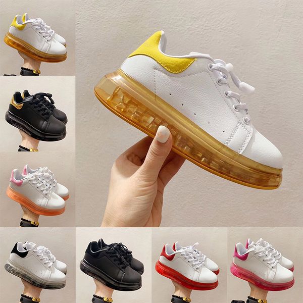 

kids velvet black zoom air platform sneakers luxury designer white genuine leather party shoes child gift skateboarding shoes