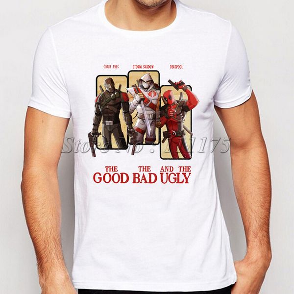 

2019 funny storm shodow deadpool printed t-shirt novelty men's hipster t shirt fashion tees