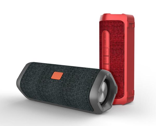 

bluetooth speaker 2018 new arrival outdoor fabric cloth waterproof super heavy bass portable wireless speakers