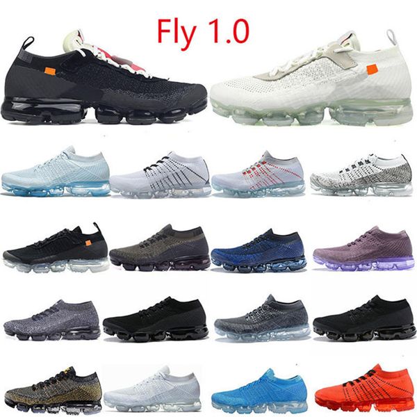 

2019 with box knit 2.0 fly casualshoes men women bhm red orbit metallic gold triple black sneakers trainers shoes 36-45