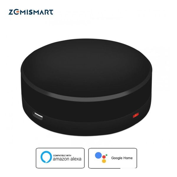 

mart electronics smart remote zemismart ir bridge google home alexa echo control for infrared air-condition fan tv universal remote con