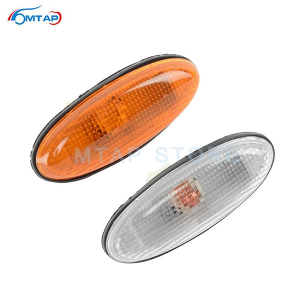 

mtap 2pcs auto fender lamp light turn signal lamp for 323 1998-2003 family protege premacy mx-6 tribute left=right