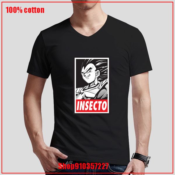 

vegeta v-neck men t shirt casual cozy and breathable natural cotton simple custom print teenage party t-shirts