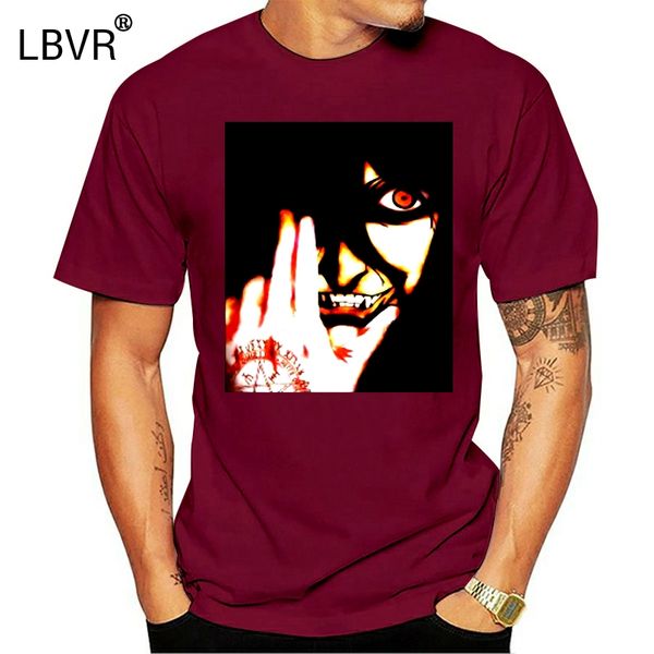

new hellsing alucard horror anime manga men black t-shirt size s to 3xl2019 new arrival men tee shirt new men t shirt great
