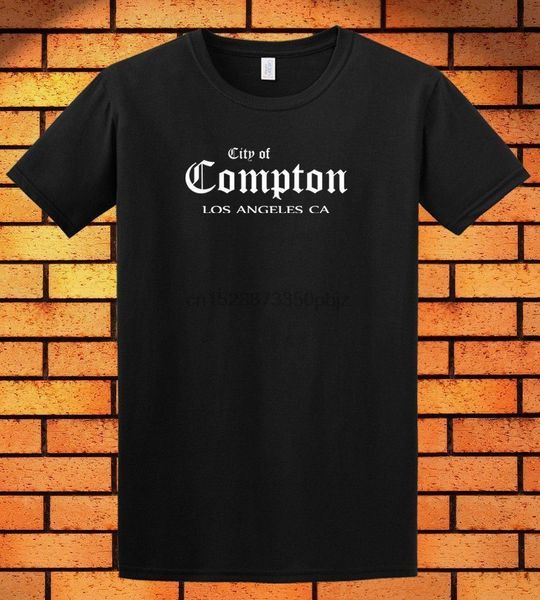 

compton mens t-shirt black white new tee shirt 2 cool casual pride t shirt men new fashion tshirt