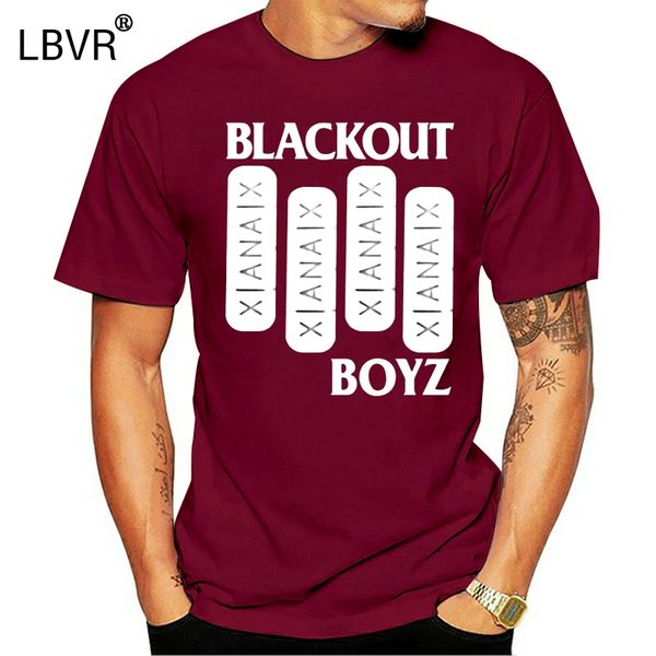 

t shirt blackout boyz xan pump xanax ghostemane 2019 new men's t shirt fashion 80s t shirts
