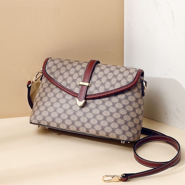 

new women print handbag mini flap shoulder bag crossbody bag fashion pu for women&girls office daily mummy