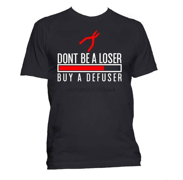 

csgo gaming t-shirt dont be a loser counter strike