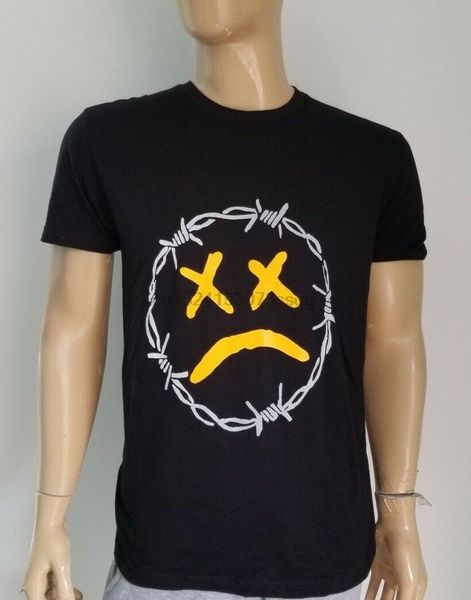 

lil pump unhappy t-shirt wire harverd dropout shirts tee tour essketit like me