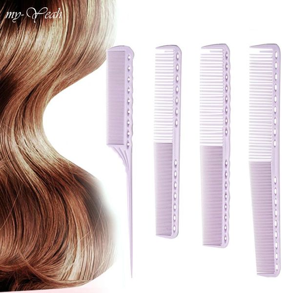 

инструмент анти comb 4 гребенки волос салон кисть diy straight styling главная tangled парикмахерская стиль pro статический парикмахерское ф, Silver