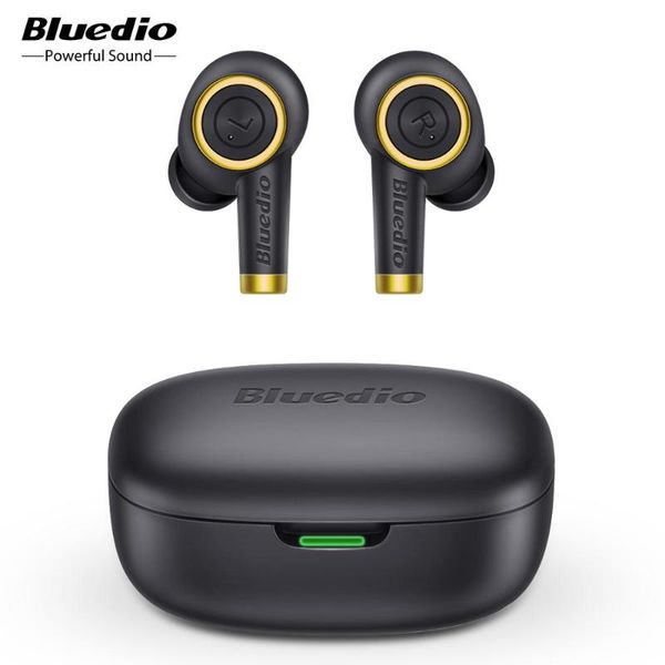 

bluedio particle wireless earphone bluetooth 5.0 waterproof wireless sport 5.0 headset with microphone charging box