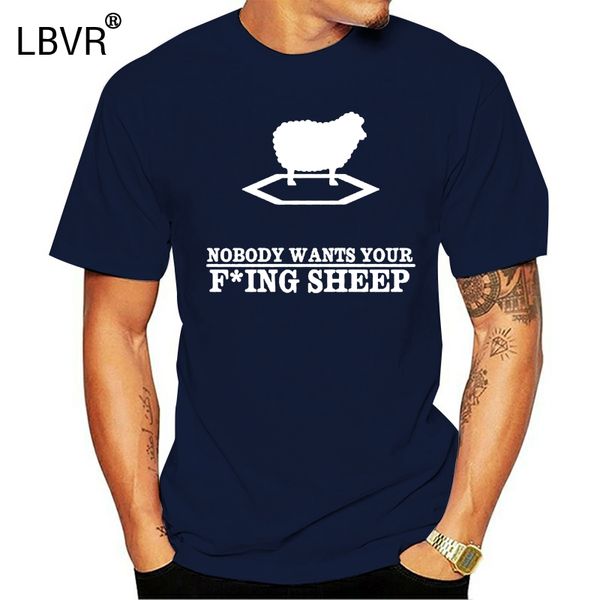 

design style new fashion sleeve mens t shirt settlers of catan lonely sheep (men's) man t shirt 013276