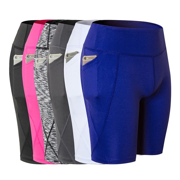 

women yoga shorts quick dry camouflage sporting trouser gym training sports yoga running shorts for women, White;red