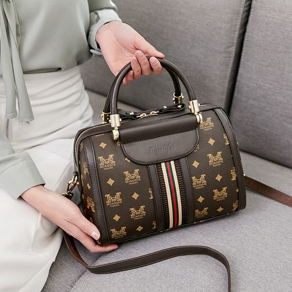 

женская рука handbag2019 новых универсальных моды сумки большой емкость корейского стиль бостон подушка плечо мешок рука wluzd