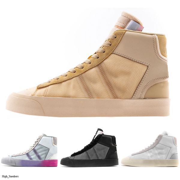 

2019 blazer mid 77 shoes swing green sail white chicago and toronto canvas pacific blue havana red shoes size 36-44