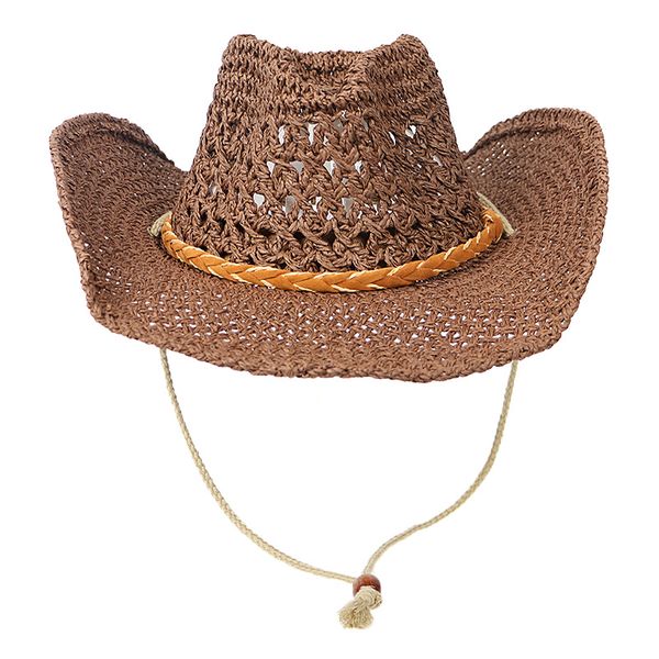 

wide brim hats parent-child summer sun 2021 sunhat straw hat men kids boy chapeau sombrero hombre western cowboy beach cap, Blue;gray