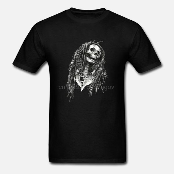 

king reggae rastafarian skull mens tee shirt ak54