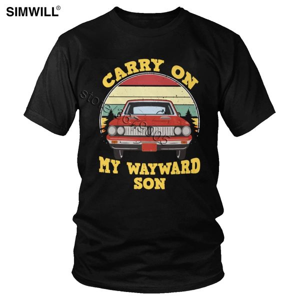 

урожай carry on my своенравного son tshirt коротким рукавом supernatural tshirt summer car graphic футболках подарочные вентиляторы одежда t