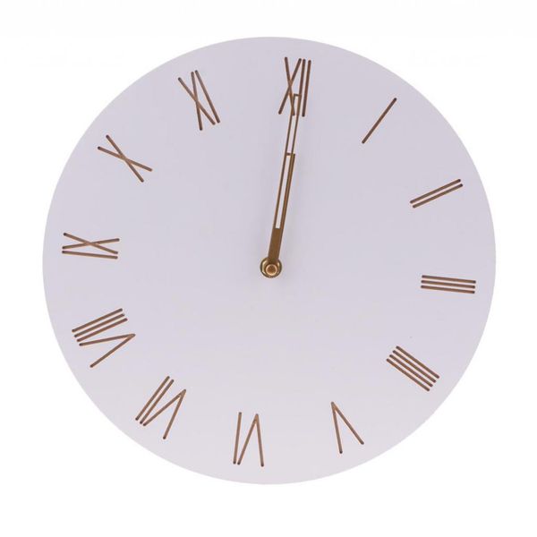 

non ticking silent wooden wood wall clock for home kitchen bedroom decor 12