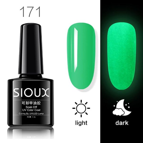 

nail art polish luminous glue macaron candy color white night glow fluorescent pthe all for manicure semi permanent vernis, Silver;gold