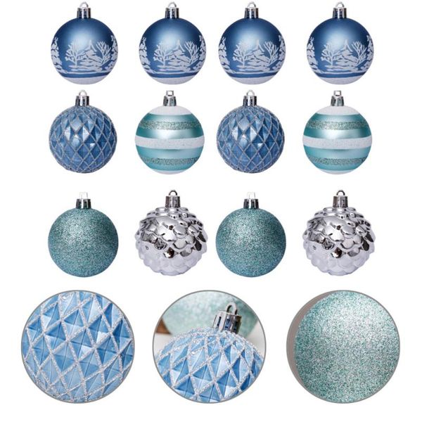 

30 pcs christmas tree pendant christmas ball set tree decor