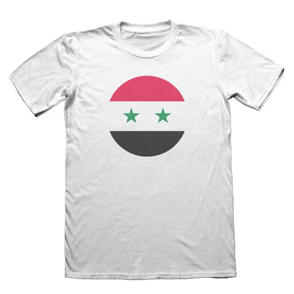 

2019 new arrival men's fashion syria flag t-shirt - men's fathers day christmas tee shirt