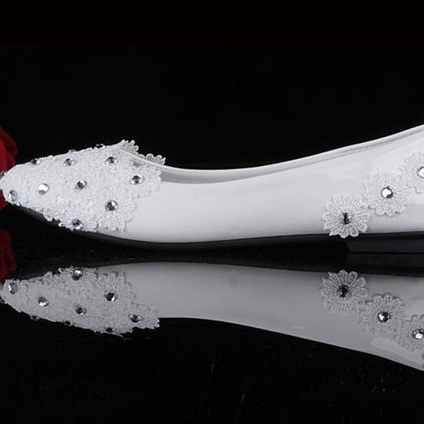 

spring summer lace rhinestone flat heel bridesmaid shoes dancing party prom bridal dress sparkling wedding dress shoes, Black