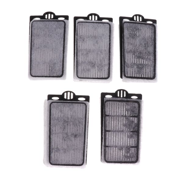 

5pcs aquarium activated carbon filter cartridge low water internal filter