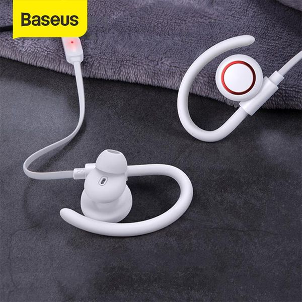 

baseus s17 stereo bluetooth earphone anti-shedding ear hook ipx5 waterproof sport wireless earphone with magnetic adsorption