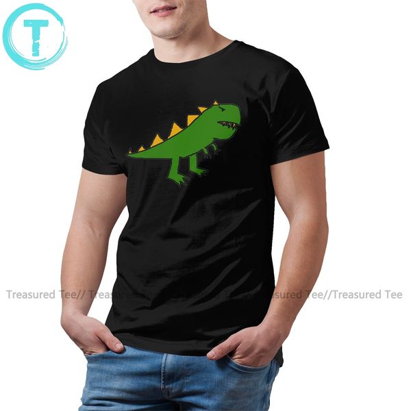 

dinosaure t shirt dino the angry dinosaure t-shirt classic short sleeve tee shirt mens funny 100 cotton tshirt