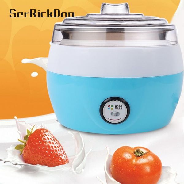 

yogurt makers electric multifunction machine stainless steel liner mini automatic maker 1l capacity