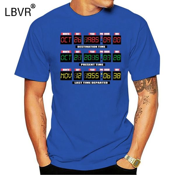 

men t-shirt back to the future panel date tshirt women t shirt