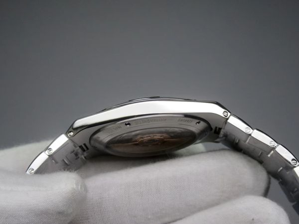 

40mm ultra-thin 8.3mm thick 2000v xf blue dial bracelet a1120 automatic movement men watch mens wristwatch business watches, Slivery;brown