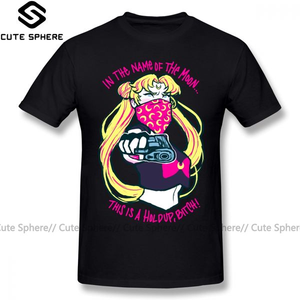 

sailor moon футболка thug usagi футболка 4xl короткие рукава tee shirt хлопок графический мужская летняя потрясающие футболка