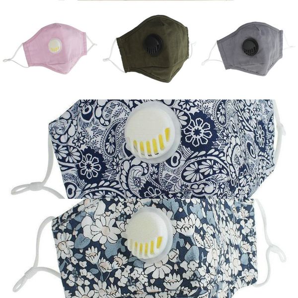 

mask reusable new washable pm2.5 anti-dust 2020 face masks valve protective cotton face ma 93ic
