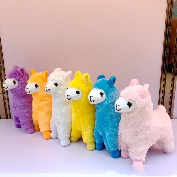 

new 6 color 23cm alpaca plush dolls lovely home plush toys children toy dolls children s party gifts t3i5515