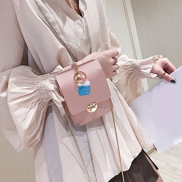 

sequisned crossbody bag chains shoulder bag women mobile phone hasp pin buckle flap women messenger bags plip packet