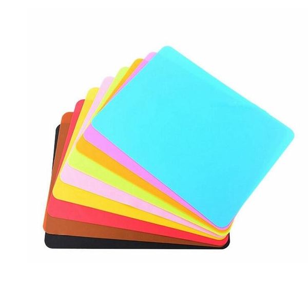 Silicone Mats Crianças Folding Baking Liner Silicoe Ocidental Mat isolação térmica Anti-derrapante Pad Bakeware Kid Table Placemat Decora LSK1285