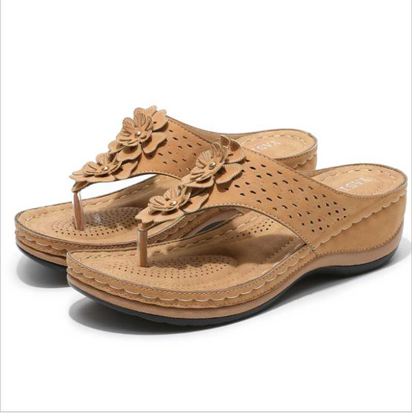 

flip flops woman summer clip toe sandals beach shoes women brand design wedges sandals breathable sandalias large size 36-43, Black