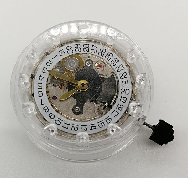 

clone eta 2824 movement mechanical shanghai automatic movement date indicator bm15, Black