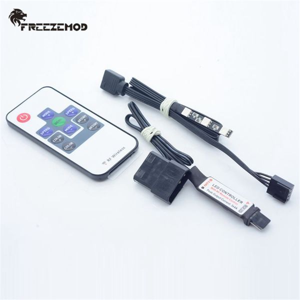 

fans & coolings emod rgb-d3 for water cooling block 12v rgb hard light strip supports remote control aura sync.