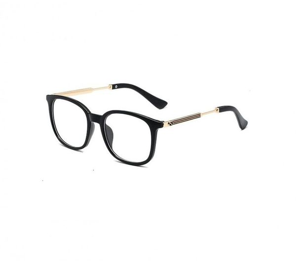 

classic high-definition retro men's and women's same style glasses frame fashionable youth new comfortable box flat mirror, Black