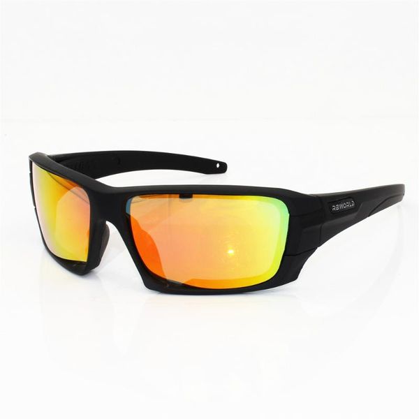 

sunglasses 4 lens polarized uv protection glasses tr90 army google -proof eyewear vole jbr, White;black