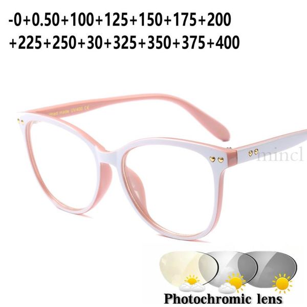 

sunglasses white pink square sun transition pochromic reading glasses men women hyperopia diopters presbyopia fml, White;black